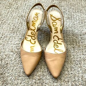 Sam Edelman Nude kitten heel 7.5
